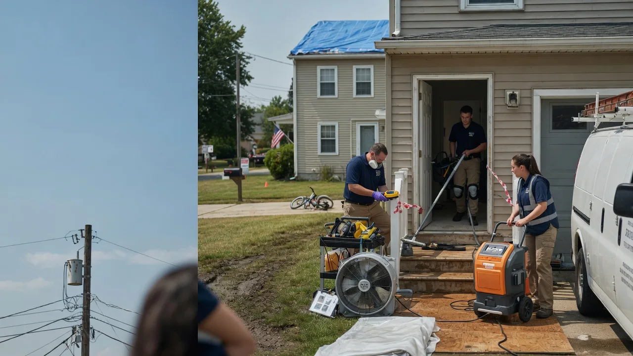 Water Damage Repair in Huntersville, NC near me